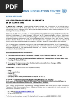Download Media Advisory SG Visit Jakarta March 2012 by United Nations Information Centre UNIC Jakarta SN85281821 doc pdf