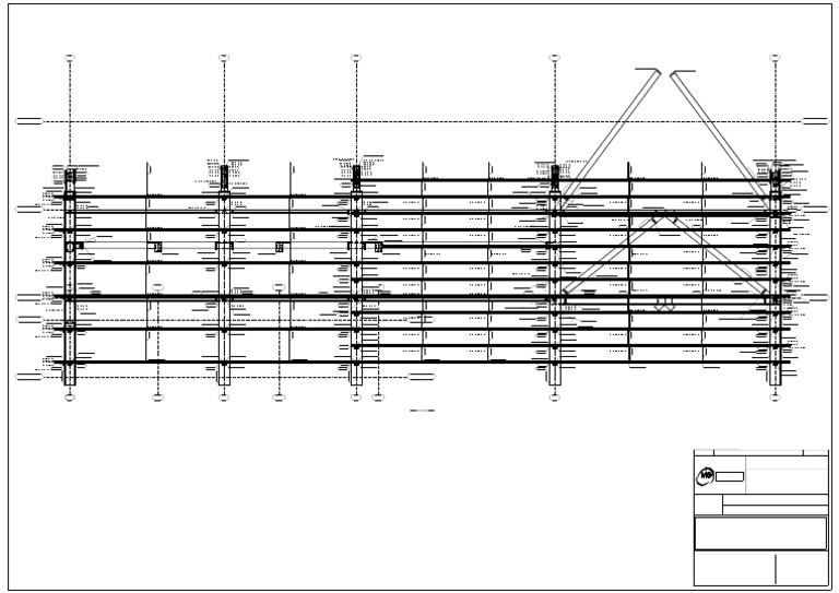 Steel Structure Plan Details | PDF