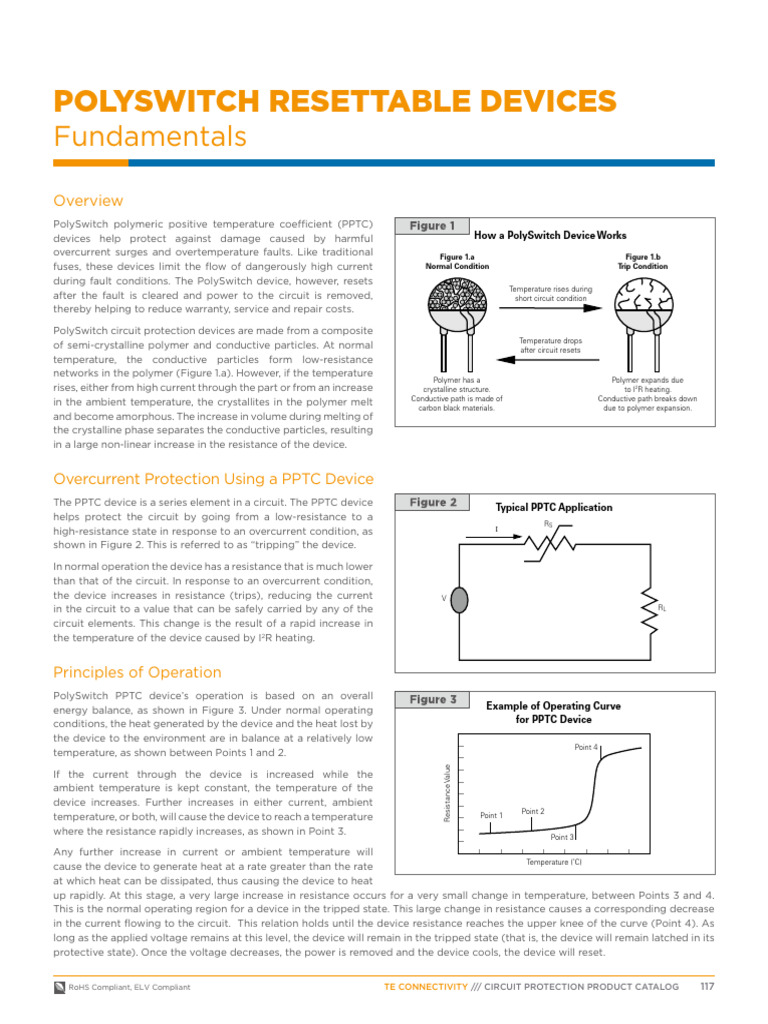 PolySwitch PPTC Device Overview | PDF | Mechanical Engineering ...