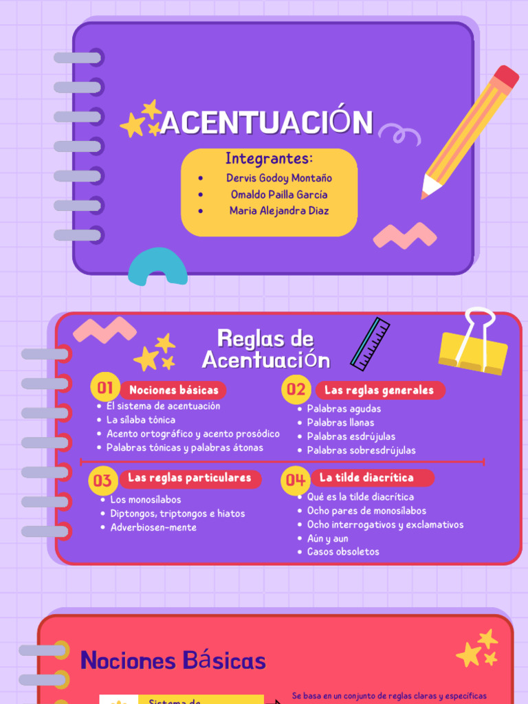 Reglas de Acentuación en Español | PDF | Voz humana | Lingüística