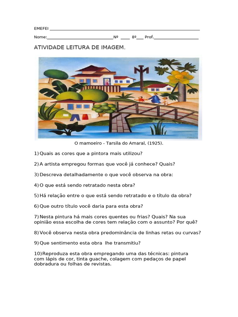 Leitura De Imagem Pdf