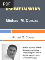 Phil Lit Report - Pagkat Lalaki Ka