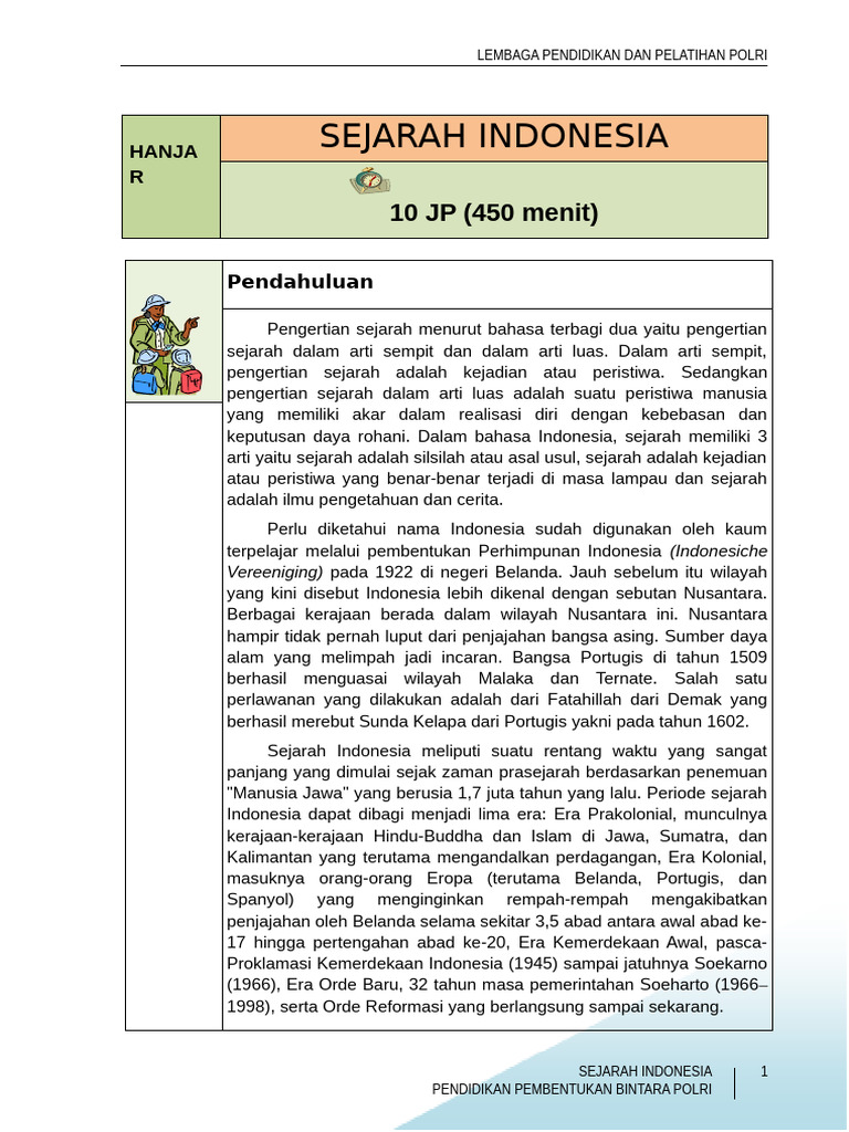 Sejarah Indonesia: Pra dan Kolonialisasi | PDF