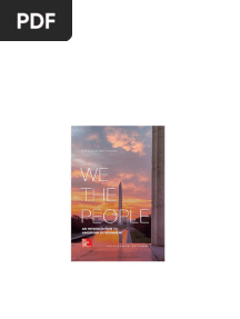 We the People: An Introduction to American Government Thomas E. Patterson instant download