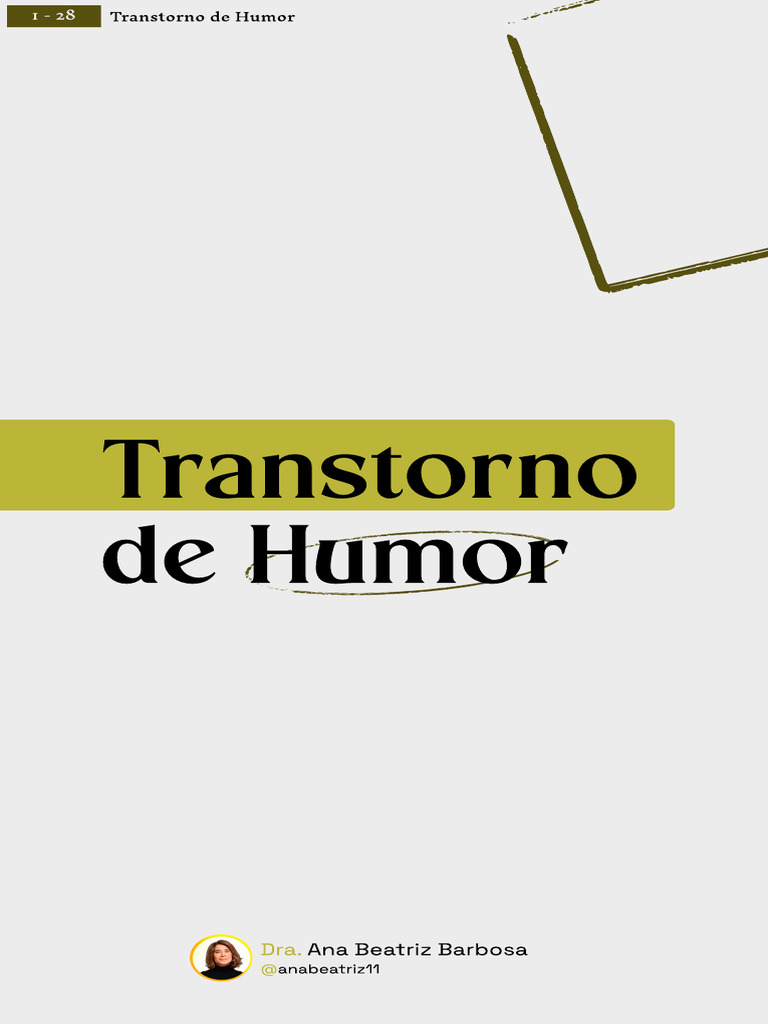 Ebook+ +Transtorno+de+Humor | PDF