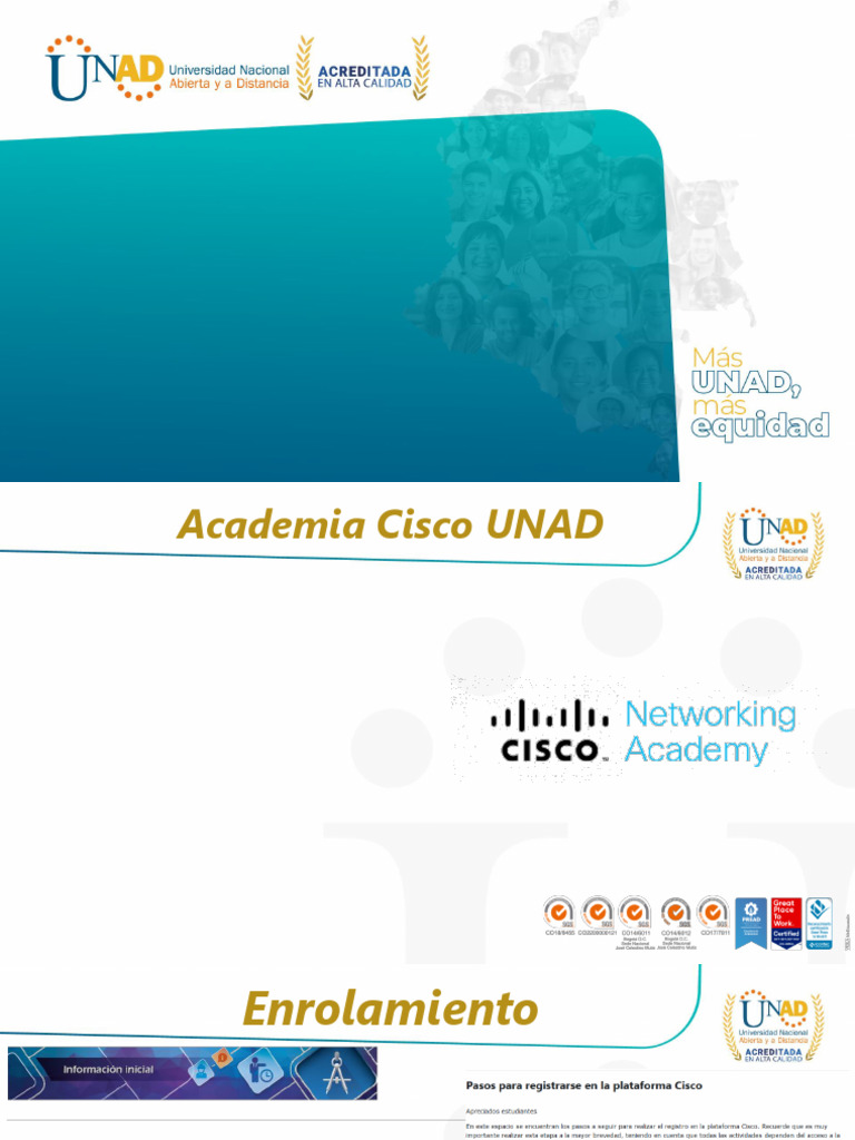 Guía de Acceso a Cisco NetAcad | PDF