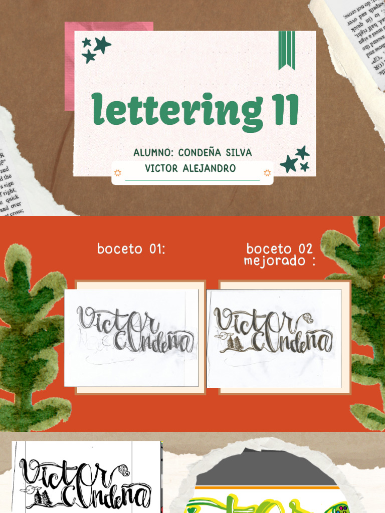 Trabajo 16 Tipografia Lettering II | PDF