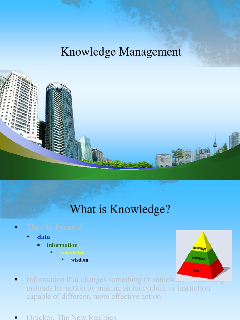 Understanding Knowledge Management Concepts | PDF | Knowledge ...