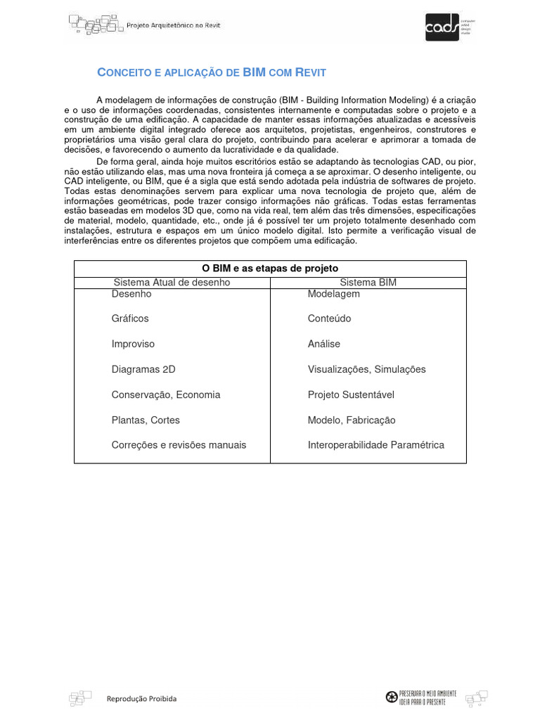 Aplicação de BIM com Revit em Projetos | PDF | BIM | Tecnologia da ...