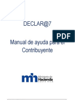 Manual para El Uso Del Programa Declar@7