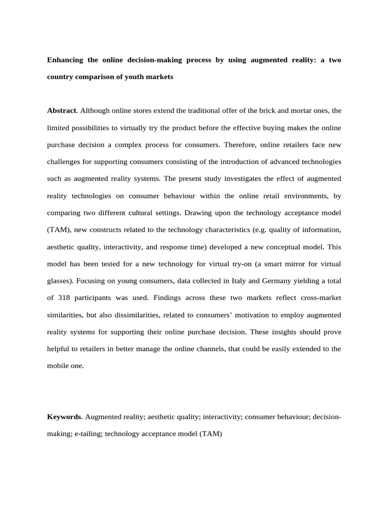 Manuscript_R1 | Flow (Psychology) | Augmented Reality