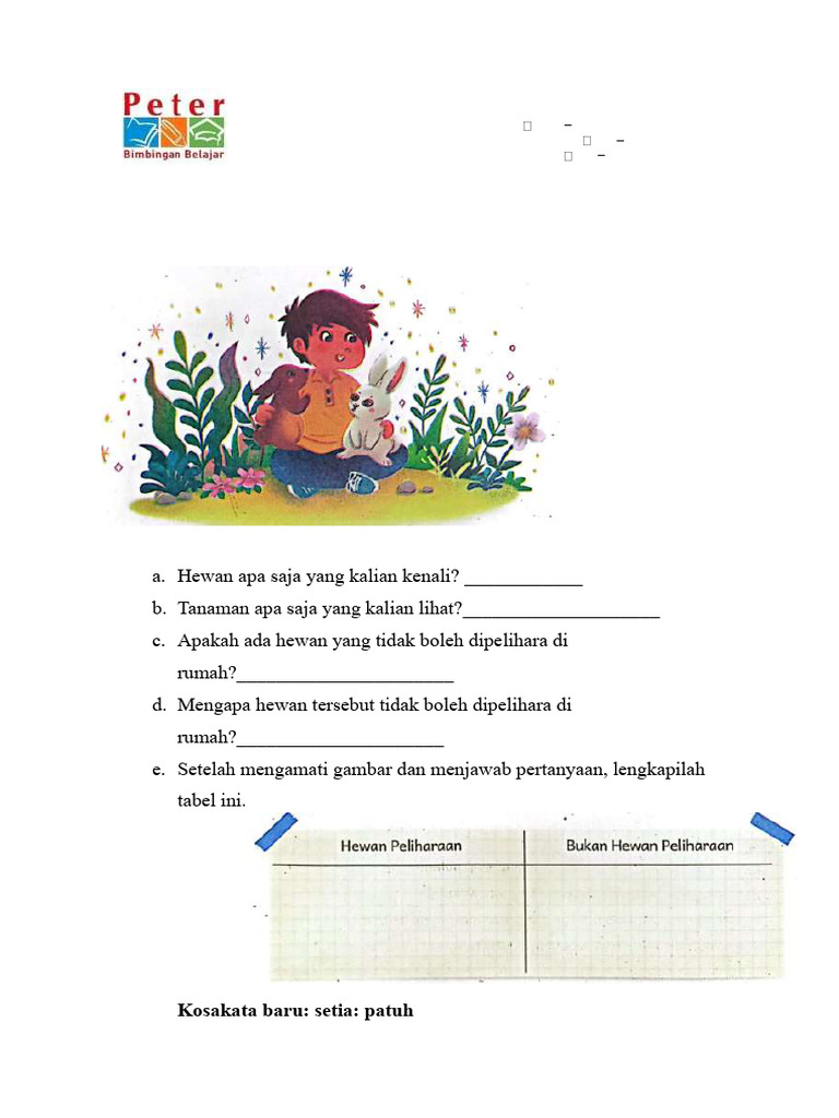 Bimbingan Belajar: Aku dan Si Merah | PDF