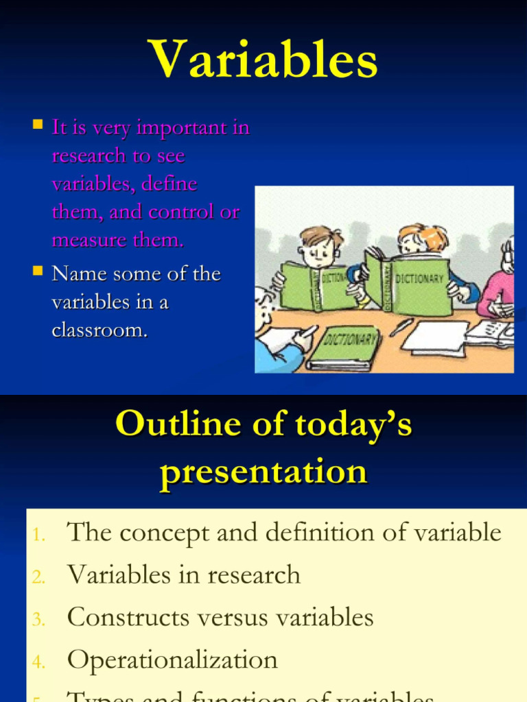 Variables and Scale Measurement | PDF
