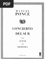 Concierto Del Sur - Score - Guitar