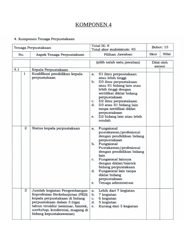 Komponen 4 | PDF