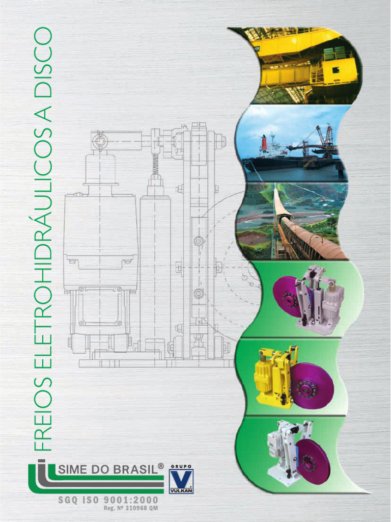 Freios Eletrohidráulicos a Disco FEHD | PDF | Freio | Eletricidade