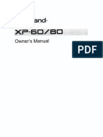 XP 60 y 80 Manual