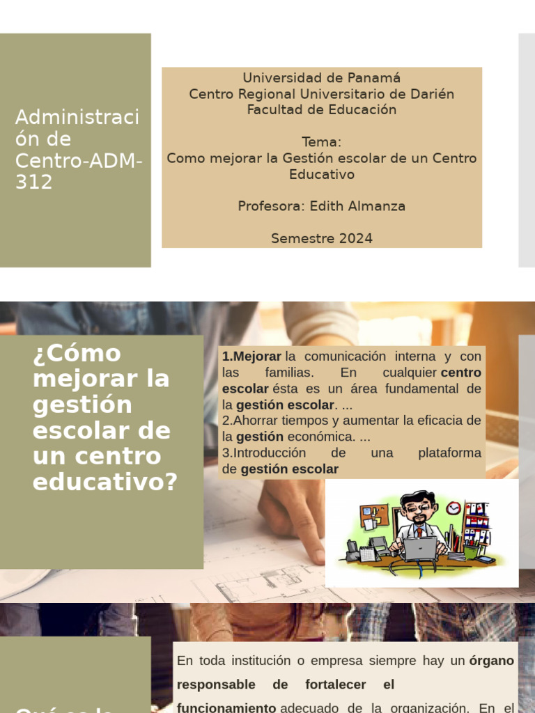 Cómo Mejorar La Gestión Escolar | PDF | Enseñando | Maestros