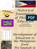 Historical Foundations of Philippine Education (2)