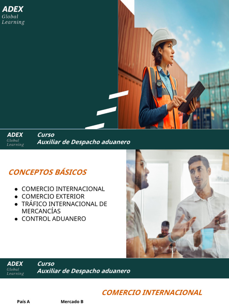 Curso de Auxiliar de Despacho Aduanero | PDF | El comercio ...