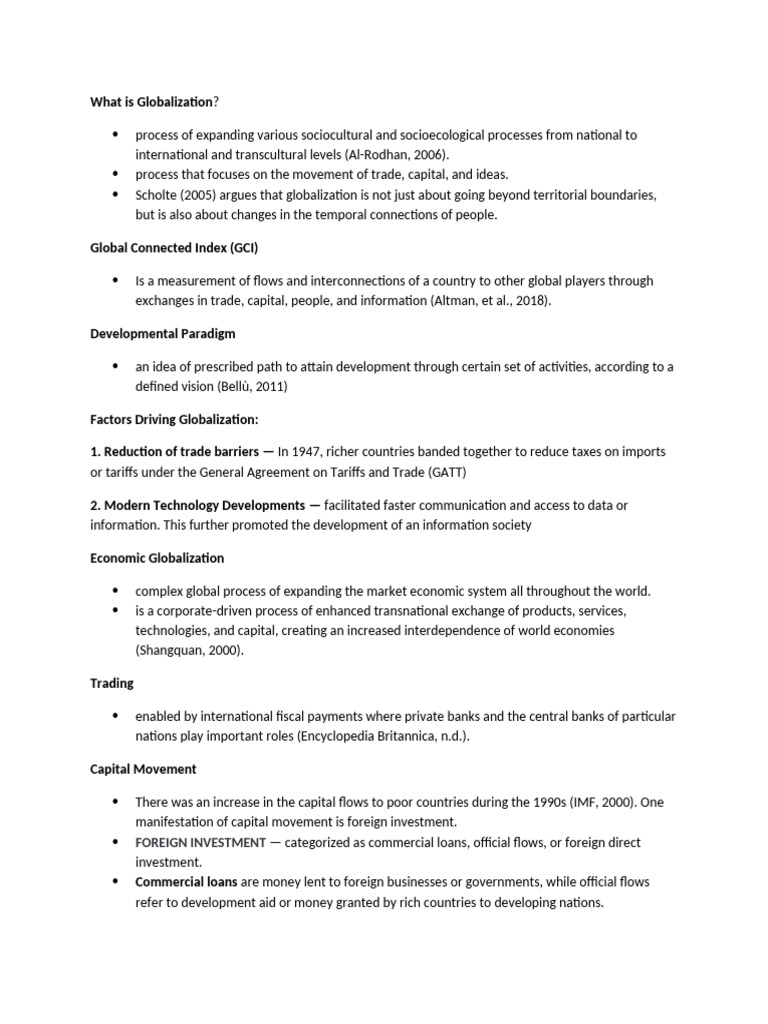Understanding Globalization and Its Impact | PDF | United Nations ...