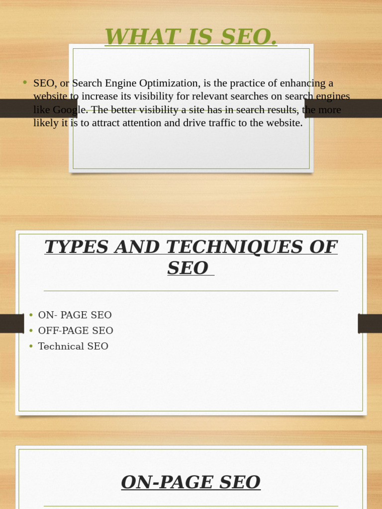 What Is Seo | PDF