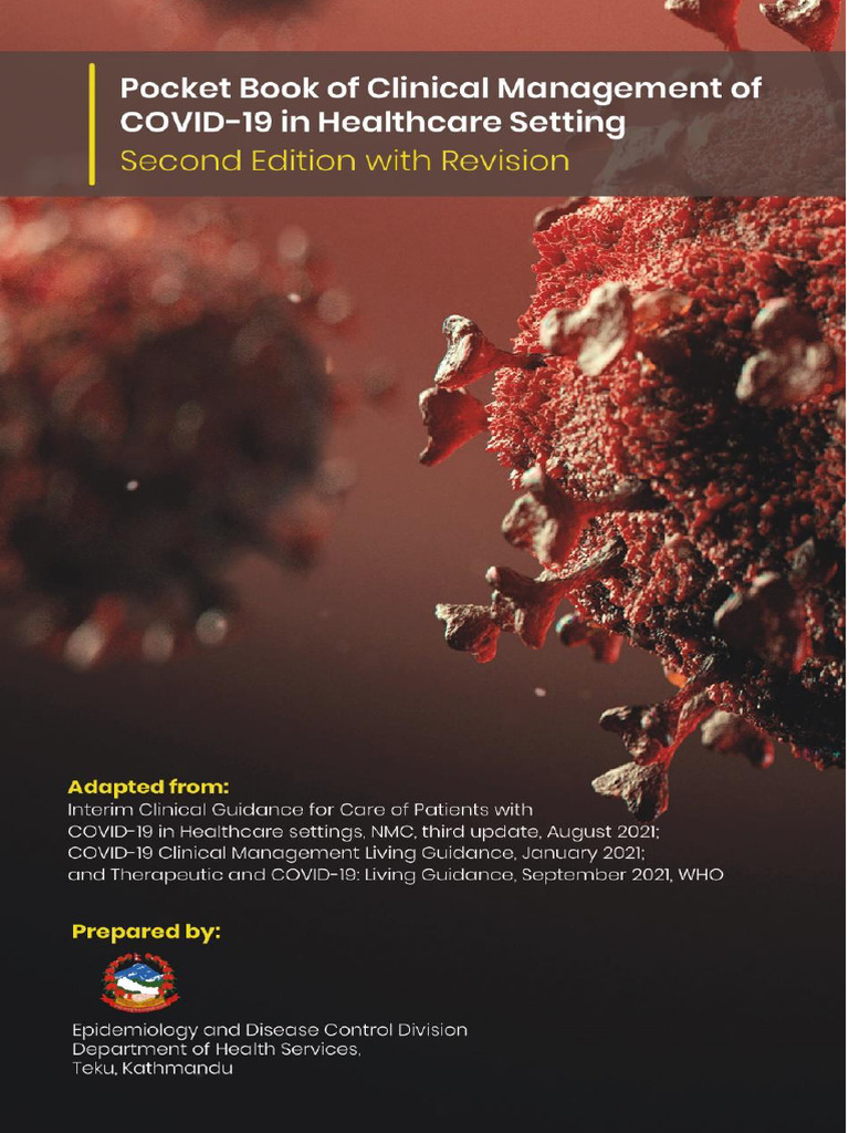 COVID-19 Clinical Management Pocketbook | PDF | Sepsis | Diseases And ...