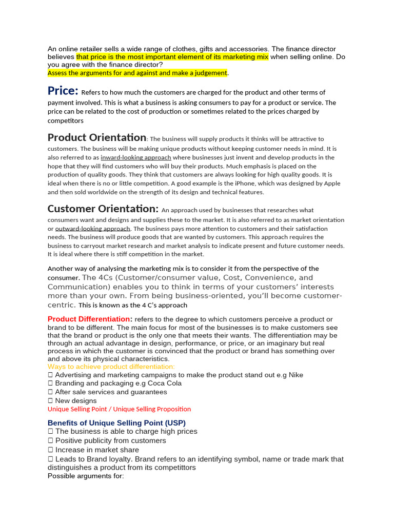 Marketing Mix PRICE PRODUCT PROMOTION PLACE | PDF | Brand | Marketing