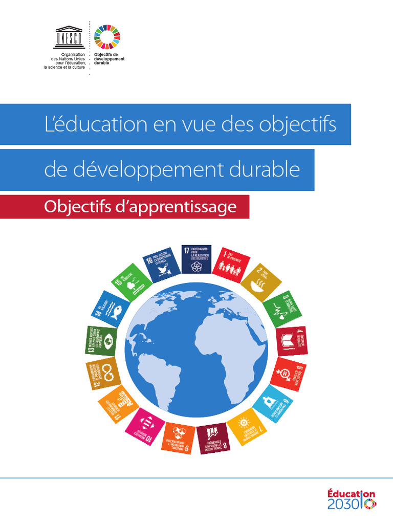 Éducation et Objectifs de Développement Durable | PDF | Développement ...