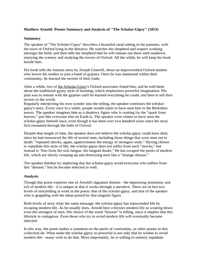 Matthew Arnold | PDF