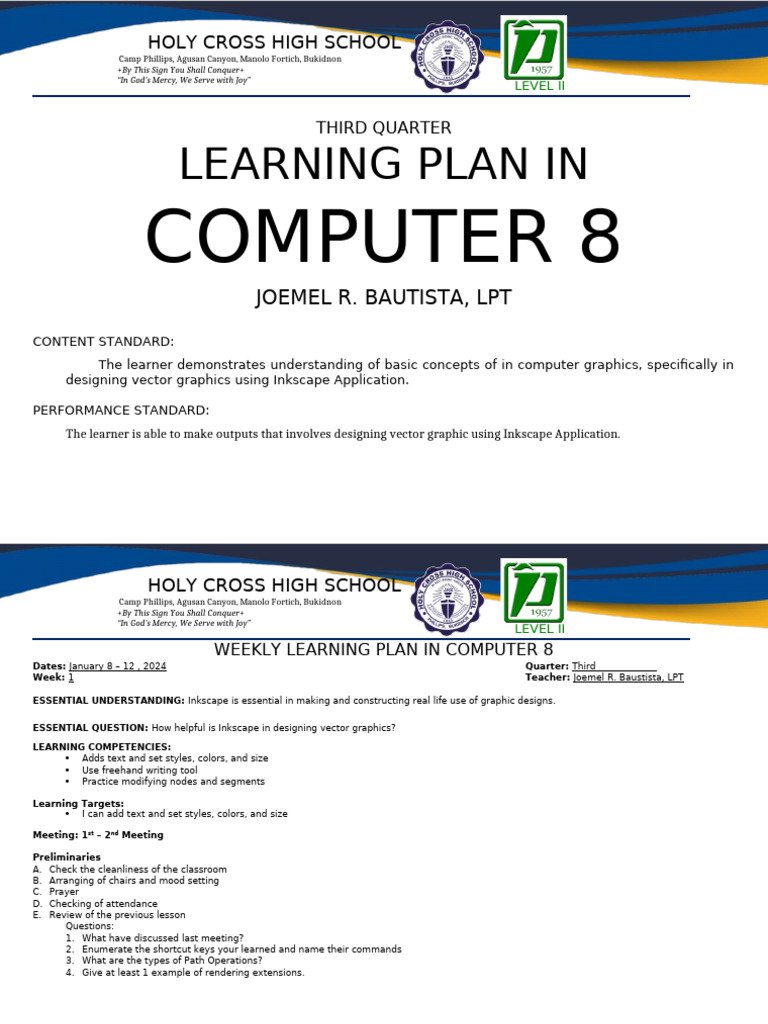 Computer 8-LP-Lesson 7, 8 & 9-3rd Q | PDF