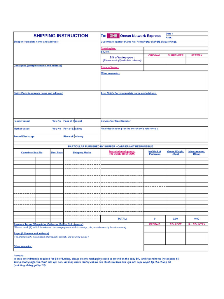 Form Si-One | PDF