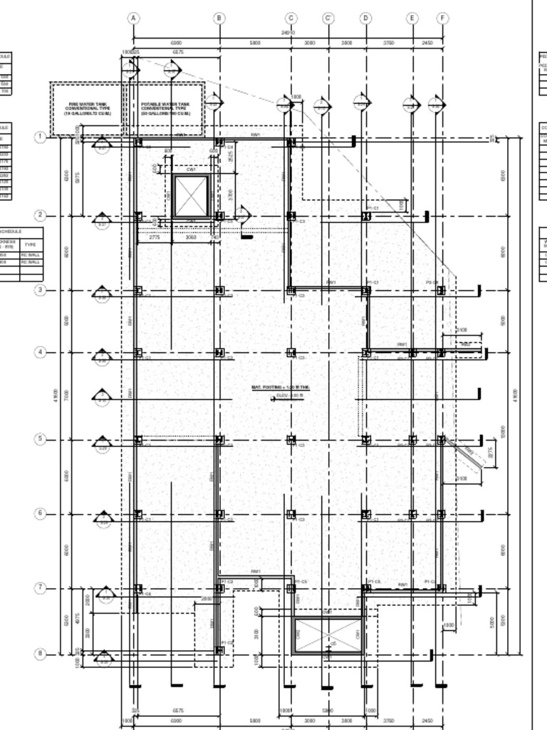Footing Cutting List and Plans | PDF