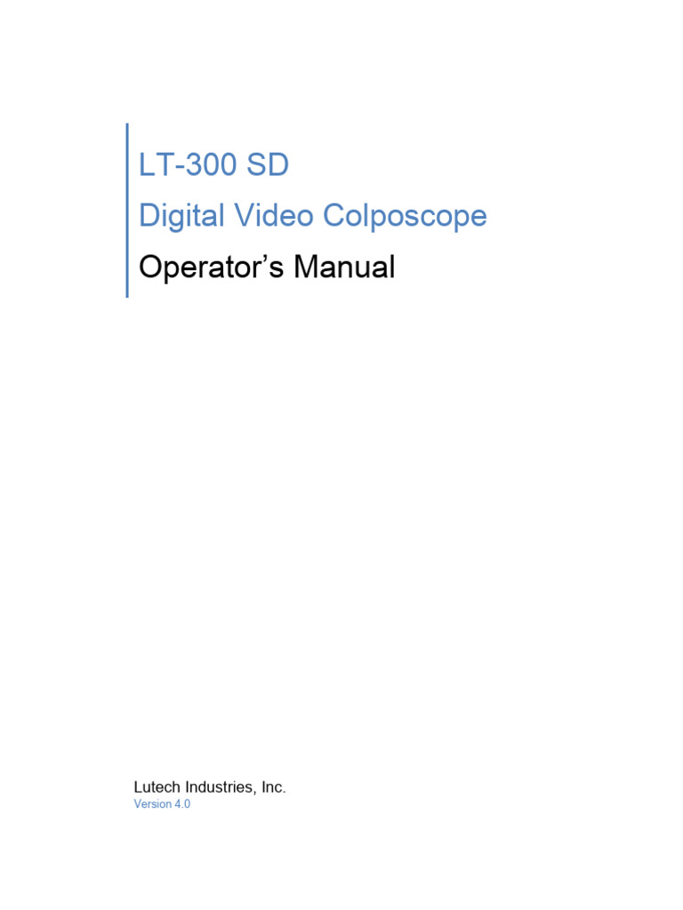 Manual LT-300SD | PDF | Electrical Connector | Electromagnetic ...