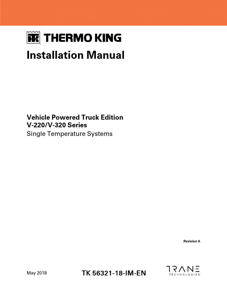 V 220 V 320 Installation Manual 56321 18 | PDF | Safety | Capacitor