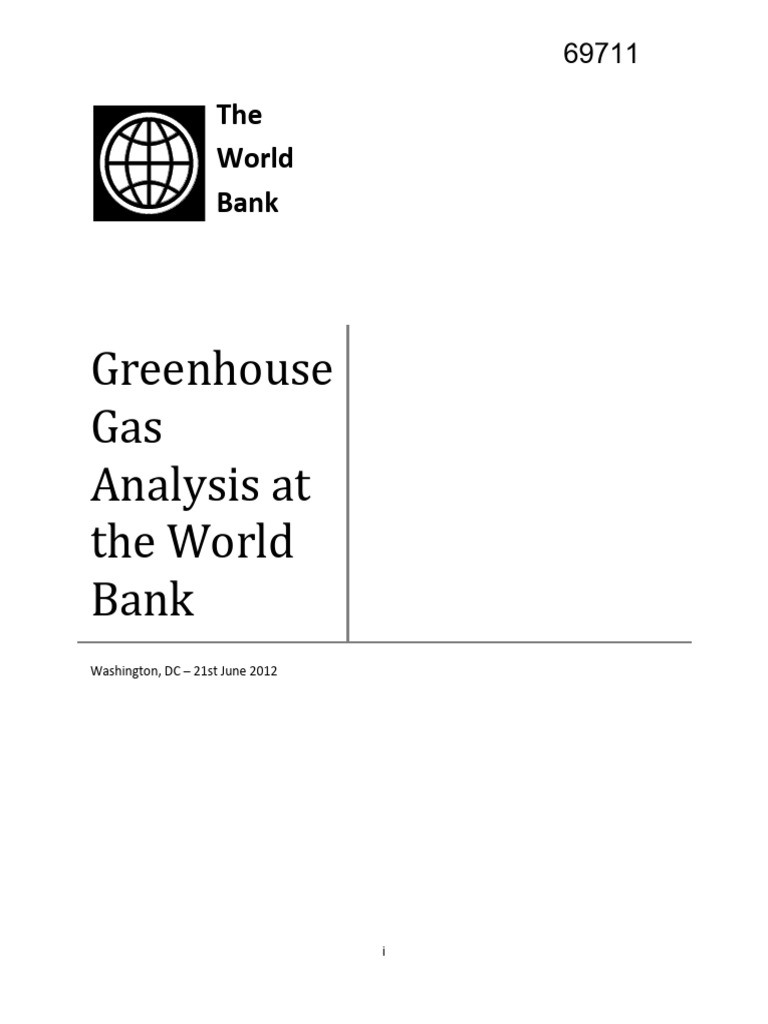 GHG Analysis | PDF | Greenhouse Gas | Climate Change Mitigation