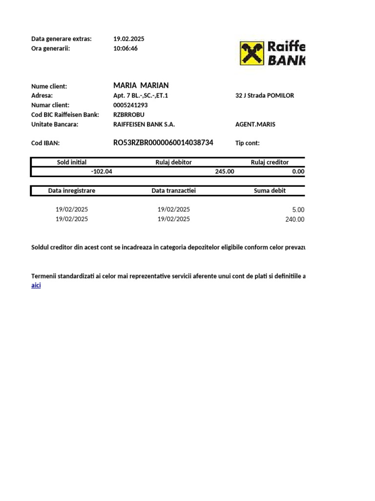 Extras de Cont 19022025 | PDF