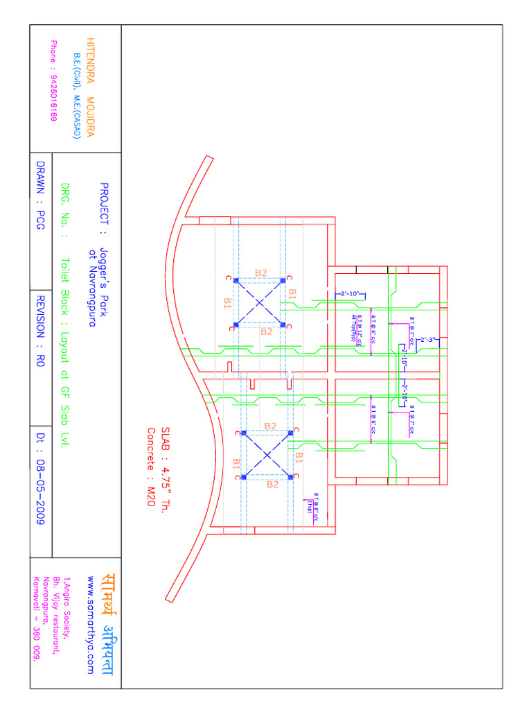 Layout at Slab Lvl. | PDF