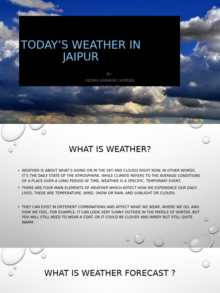 WEATHER | PDF