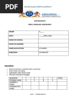 GRD 11t1 Maths Literacy Finance Tariff Systems | PDF | Banks | Fee