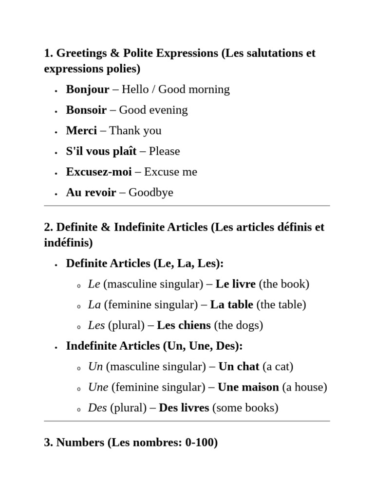 French M1F1 | PDF | Grammaire | Relations syntaxiques