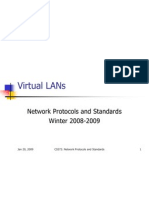 Virtual Lans: Network Protocols and Standards Winter 2008-2009
