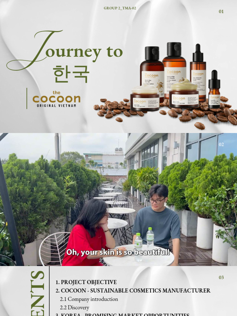 Cocoon's Entry into South Korean Cosmetics | PDF | South Korea | World ...