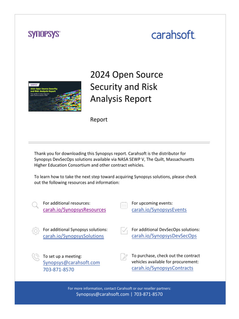 2024 Open Source Security Report | PDF | Computer Security | Security