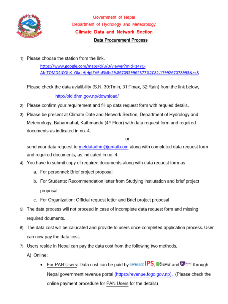 Data Request Process for Climate Data | PDF | Banks | Wire Transfer