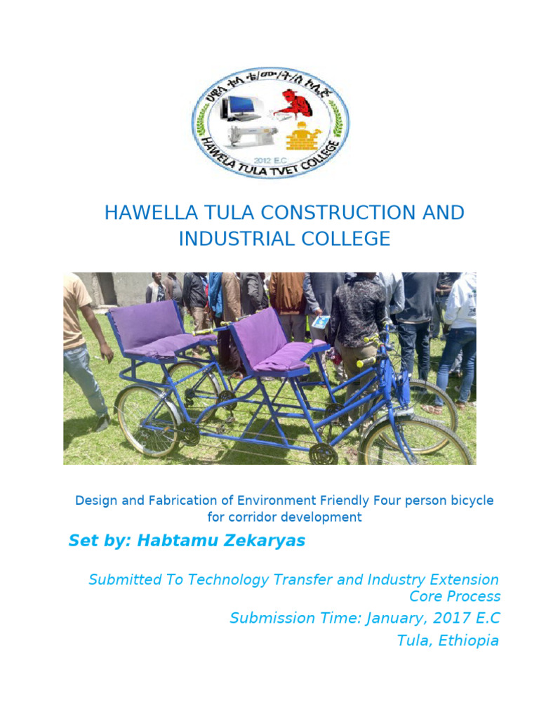 Feasibility Study: Eco-Friendly Bicycle Design | PDF | Feasibility ...