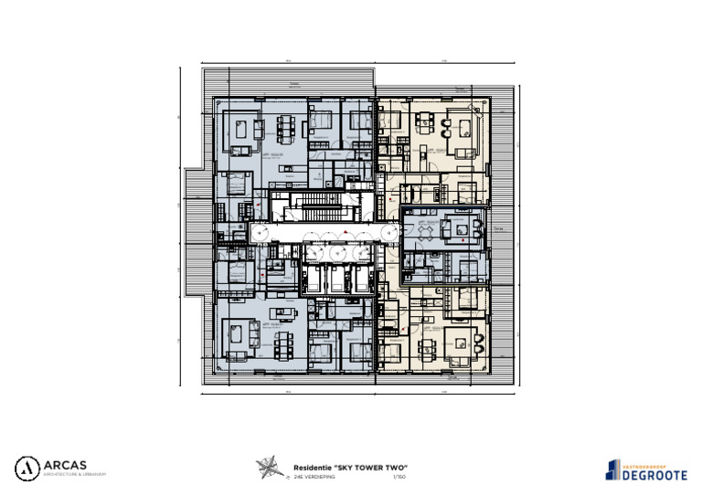 Apartment Layouts in Sky Tower Two | PDF | Bathing