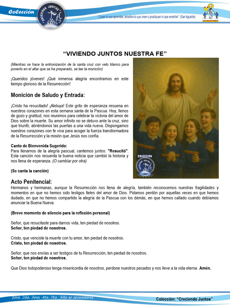 Liturgia de Pascua de Resurrección | PDF | Pascua de Resurrección | La ...