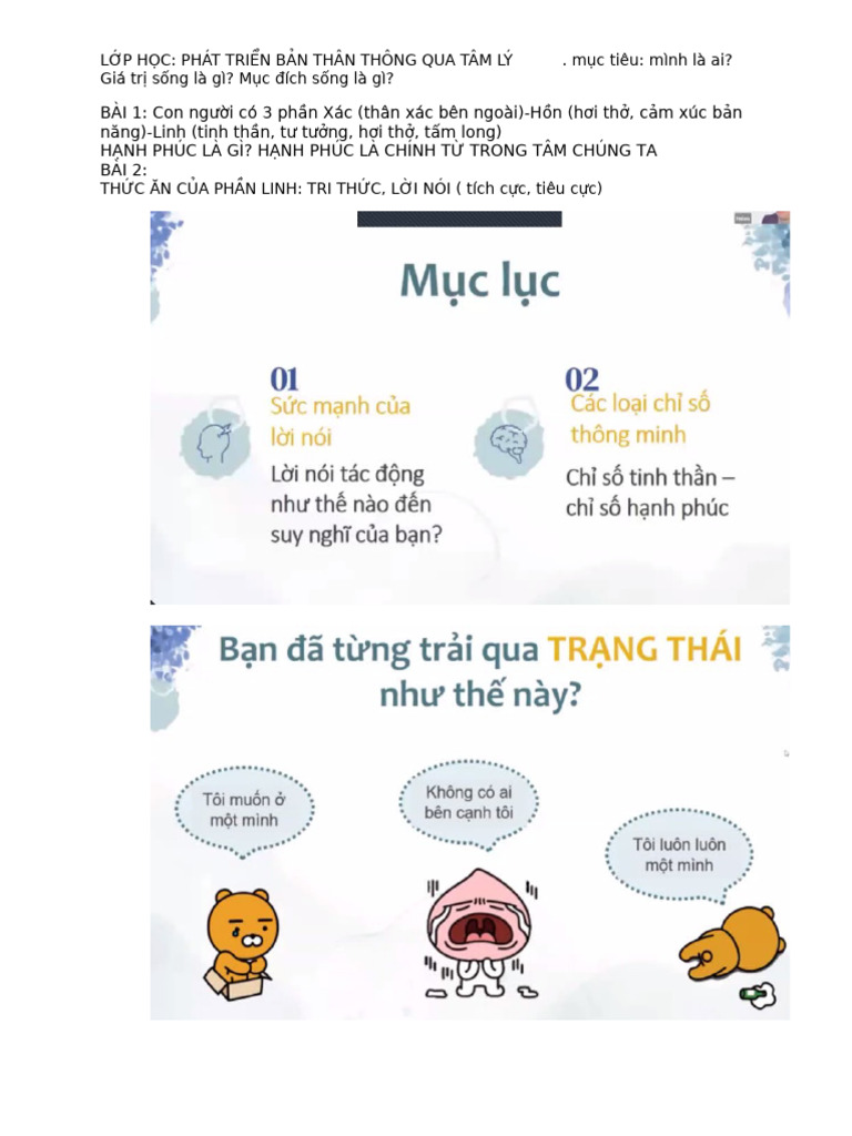 Khoa Hoc Phat Trien Ban Than | PDF