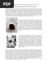 Download 11 Early German Airborne Radar Transmitter Technology Updated by hhjucker SN8530702 doc pdf